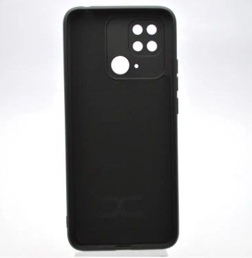 Чехол накладка Silicon Case Full Cover для Xiaomi Redmi 10C/Poco C40 Black