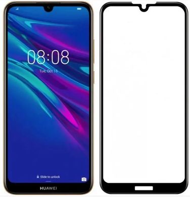 Защитное стекло для Huawei Y5 2019 / Honor 8S Full Glue Premium 2.5D (0.33mm) Black тех.пакет
