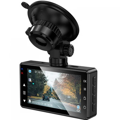 Відеореєстратор Hoco DV14 screen display driving recorder 720P Black