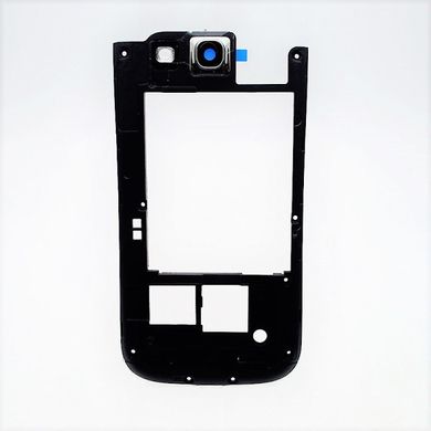 Середня частина корпусу для телефону Samsung i9300 Galaxy S3 black Original 100% (GH98-23341A)