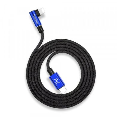 Кабель Baseus (CATLMVP-A03) MVP Elbow Type C to Lightning Cable PD 18W 1m Blue