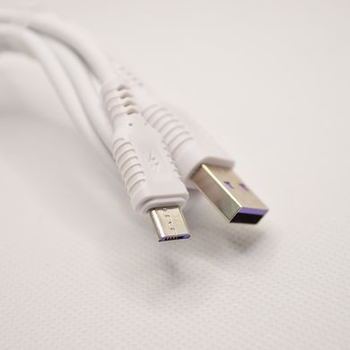 Мережевий зарядний пристрій ANSTY Q-026-A з Micro USB кабелем 1USB 3A 18W White