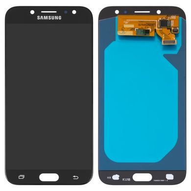 Дисплей (екран) Samsung J730 Galaxy J7 з тачскріном Black OLED