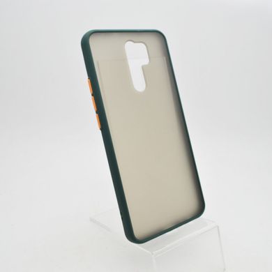 Чехол с полупрозрачной задней крышкой Matte Color Case TPU для Xiaomi Redmi 9 Green