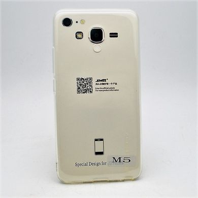 Чехол накладка SMTT Case for Meizu M5 Прозрачный
