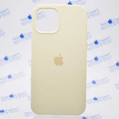 Чехол накладка Silicon Case для iPhone 12 Pro Max Antique white