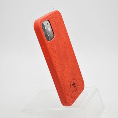 Чохол накладка Polo Knight Leather Case для iPhone 12 Mini 5.4" Garnet