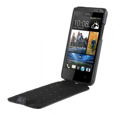 Шкіряний чохол фліп Melkco Jacka leather case for HTC Desire 300 Black (O2DE30LCJT1BKPULC)