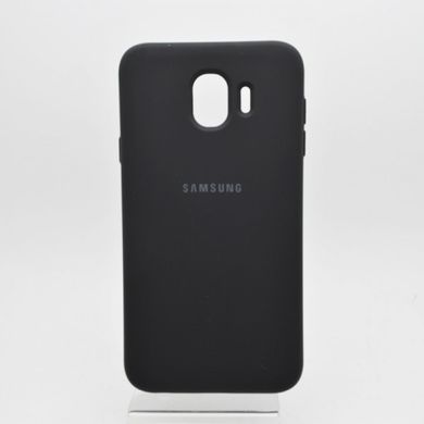 Чехол матовый Silicon Case Full Protective для Samsung J400 Galaxy J4 2018 (Black)