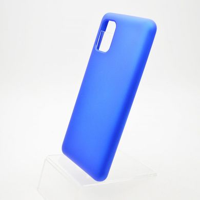 Чехол матовый Silicon Case Full Protective для Samsung A31 2019 Royal Blue