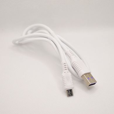 Сетевое зарядное устройство ANSTY Q-026-A с Micro USB кабелем 1USB 3A 18W White