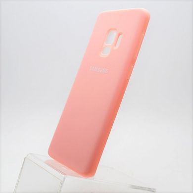 Матовий чохол New Silicon Cover для Samsung G960 Galaxy S9 Pink Copy
