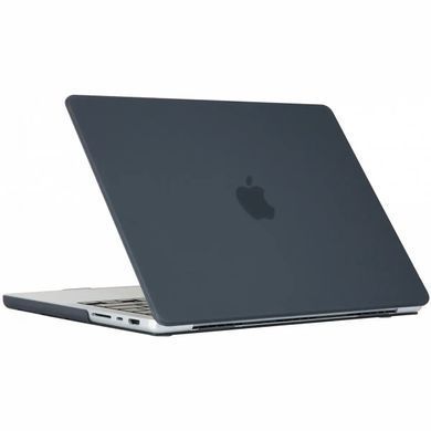 Чехол накладка Crystal Case with Logo для MacBook Pro 16'' M1 Pro 2021 (A4851) Black Matte