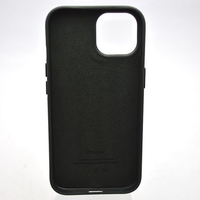 Чохол накладка Silicon Case FiveWoven з MagSafe для iPhone 15 Ever Green