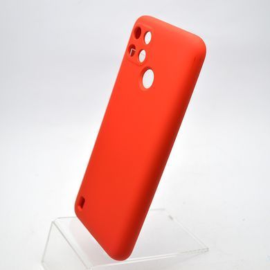 Чехол накладка Silicone Case Full Camera для Realme C21Y/C25Y Red/Красный
