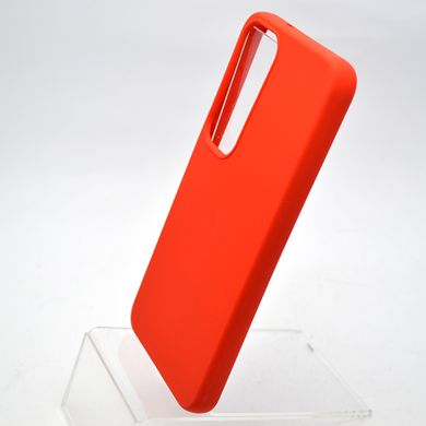 Чехол накладка Silicone case Full Camera Lakshmi для Samsung S23 Galaxy Red/Красный