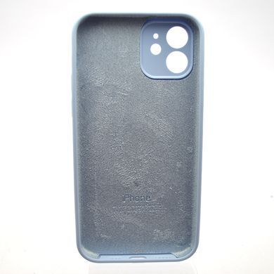 Силиконовый чехол накладка Silicon Case Full Camera для iPhone 12 Lilac Purple