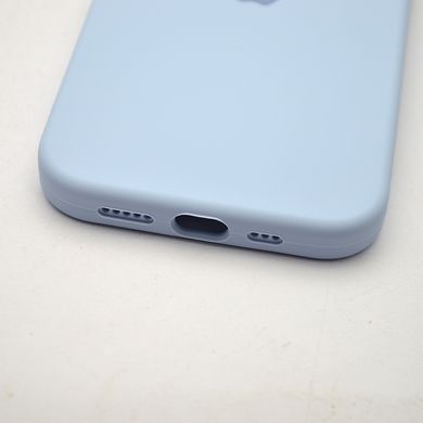 Силиконовый чехол накладка Silicon Case Full Camera для iPhone 12 Lilac Purple