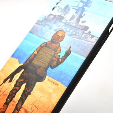 Чехол с патриотическим принтом TPU Print Ukrainian Brand для iPhone X/iPhone Xs