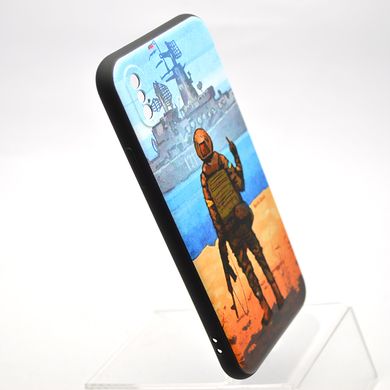Чехол с патриотическим принтом TPU Print Ukrainian Brand для iPhone X/iPhone Xs