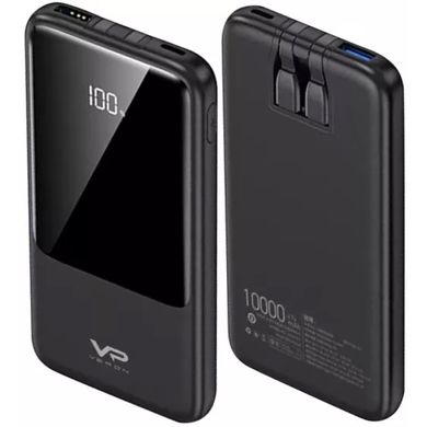 Внешний аккумулятор Power Bank Veron PS1 10000mAh 22.5W Black (Черный)