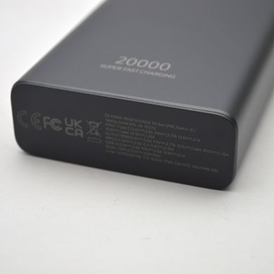 Зовнішній акумулятор Power Bank Samsung 20000mHa QC+PD 25W Black/Чорний EB-P5300XJEGEU
