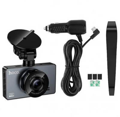 Відеореєстратор Hoco DV14 screen display driving recorder 720P Black