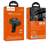 АЗП FM модулятор Hoco E87 Delta 35W+QC3.0 (2XUSB/1 Type-C) Black