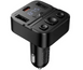 АЗП FM модулятор Hoco E87 Delta 35W+QC3.0 (2XUSB/1 Type-C) Black