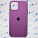 Чехол накладка Silicon Case для iPhone 12 Pro Max Purple