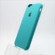 Чехол накладка Silicon Case для iPhone 6/6S Sea Blue (21) Copy