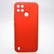 Чехол накладка Silicone Case Full Camera для Realme C21Y/C25Y Red/Красный