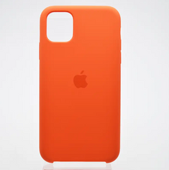 Чохол накладка Silicon Case для iPhone 11 Pro Max Apricot/Помаранчевий