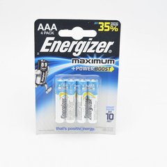 Батарейка Energizer Maximum LR03 E92 AM4 size AAA 1.5V