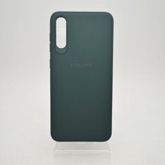 Чехол накладка Soft Touch TPU Case for Samsung A30s/A50 (A307/A505) Dark Green