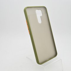 Чохол з напівпрозорою задньою кришкою Matte Color Case TPU для Xiaomi Redmi 9 Mint Gum