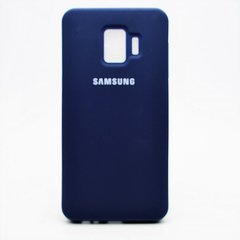 Матовый чехол New Silicon Cover для Samsung J260 Galaxy J2 Core (2018) Blue Copy