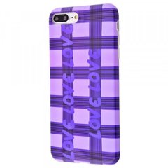 Чехол накладка Violet glossy case (TPU) для iPhone 7 Plus/iPhone 8 Plus