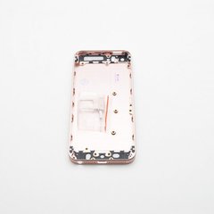 Корпус iPhone 5SE + SIM держатель и кнопки Rose Gold Original TW