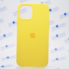 Чехол накладка Silicon Case для iPhone 12 Pro Max Yellow