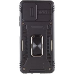 Чехол накладка Armor Case CamShield для Xiaomi Poco X5 Pro 5G/Note 12 Pro 5G Black/Черный