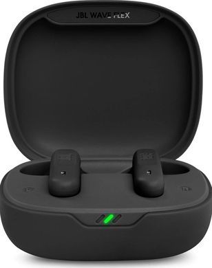 Навушники JBL Wave Flex Beige Black JBLWFLEXBLK