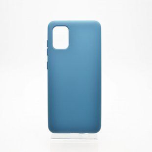 Чехол матовый Silicon Case Full Protective для Samsung A31 2019 Pine Green