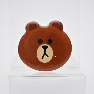 Универсальный держатель для телефона PopSocket Animals Bear Brown