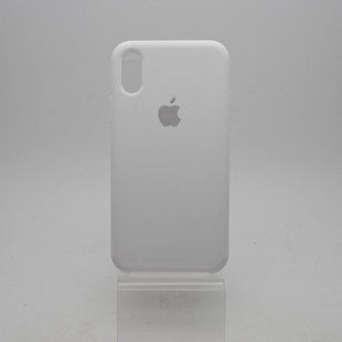 Чохол накладка Silicon Case для iPhone X / iPhone XS 5,8" White (09) Copy