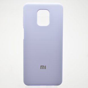 Чехол накладка Silicon Case Full Cover для Xiaomi Redmi Note 9s/Redmi Note 9 Pro Lilac/Лиловый