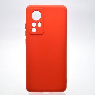 Чохол накладка Silicon Case Full Camera для Xiaomi 12/12x Red