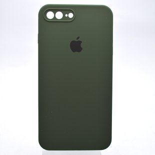 Чехол силиконовый с квадратными бортами Silicon case Full Square для iPhone 7 Plus/iPhone 8 Plus Cyprus