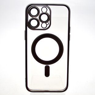 Чехол накладка с MagSafe Stylish Case для Apple iPhone 14 Pro Max Black