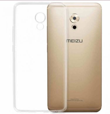 Чохол силікон QU special design for Meizu Pro 6 Plus Прозорий